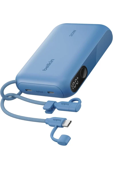 BoostCharge Dijital Ekranlı 10000 mAh 20W Hızlı Şarj Powerbank ürün görseli 1
