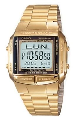 Casio DB-360G-9ADF Retro Quartz Çelik Altın Rengi 38 mm Erkek Kol Saati ürün görseli 1