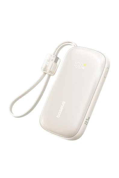 EnerFill FC21 QPow3 Ultra Dijital Göstergeli Powerbank 10.000 mAh 22.5W -Titanyum ürün görseli 1