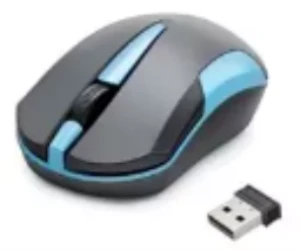 Kablosuz Mouse 2.4 Ghz 1600 Dpi Mavi HDX3407B ürün görseli 1