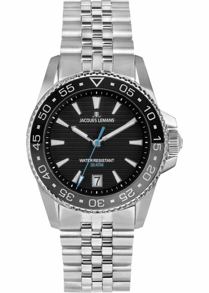Jacques Lemans 1-2205H Lıverpool Dıver Erkek Kol Saati ürün görseli 1