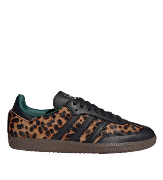 Adidas - Samba OG Leopar Desenli Erkek Deri Sneaker ürün görseli 1
