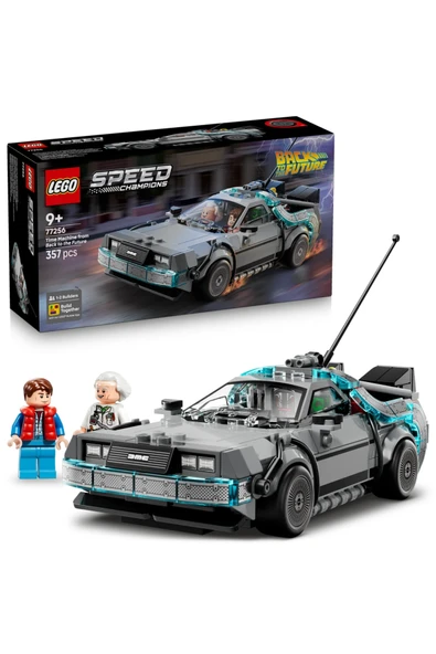 LEGO 77256 Speed Champions Geleceğe Dönüş’ten Zaman Makinesi ürün görseli 1