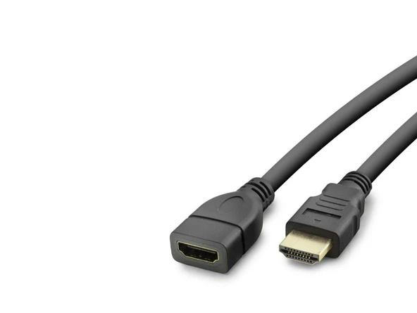 Hdmi Uzatma Kablosu 1 M - Siyah HDX2043 ürün görseli 1