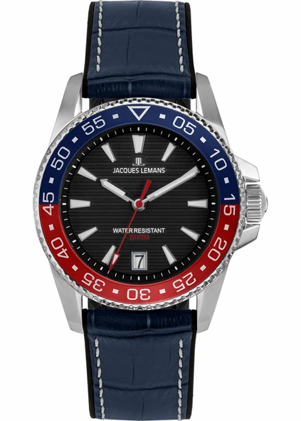 Jacques Lemans 1-2205D Lıverpool Dıver Erkek Kol Saati ürün görseli 1