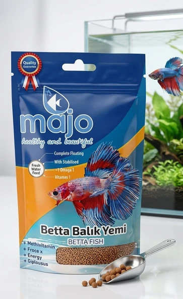 Betta Balık Yemi 40g ürün görseli 1