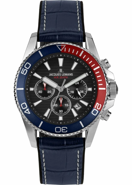 Jacques Lemans 1-2206D Lıverpool Dıver Erkek Kol Saati ürün görseli 1
