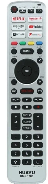 HUAYU KL RM-L1700 PANASONIC NETFLIX-YOUTUBE-PRIME KUMANDA OZT 305-SH ürün görseli 1