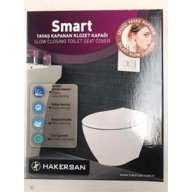 Klozet Kapağı Hakersan Yavaş Kapanan Yuvarlaktip ürün görseli 1