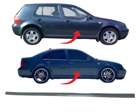 Golf4-Bora Kapı Çıtası Ön Sağ Boyanır 1998-2004 1J4853516G ürün görseli 1