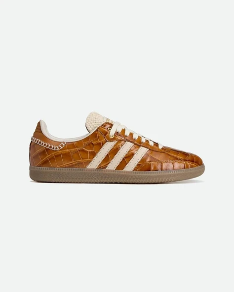 adidas Samba Wales Bonner Brown Croc ürün görseli 1