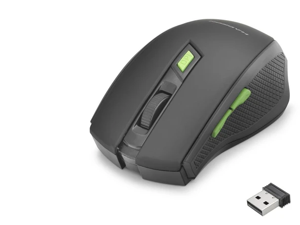 Kablosuz Mouse 800/1600 Dpi - Siyah HDX3404 ürün görseli 1