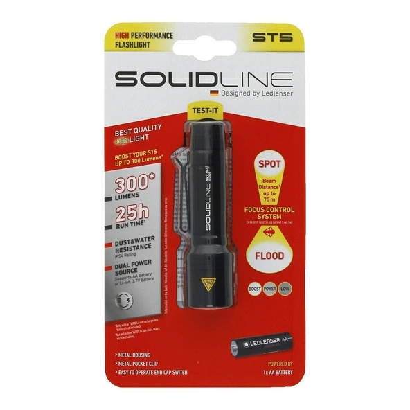 Solidline ST5 El Feneri - Resim 3