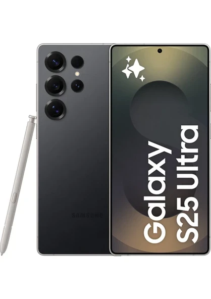 Samsung Galaxy S25 Ultra 12 GB 256 GB Cep Titanyum Siyah Tel.(İthalatçı Garantili) ürün görseli 1