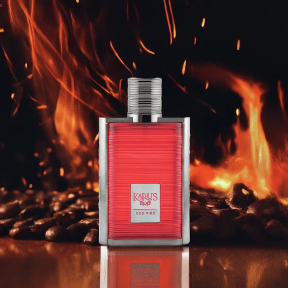 Khadlaj. Karus Oud Fire EDP 100 ml Erkek Parfüm - Resim 4