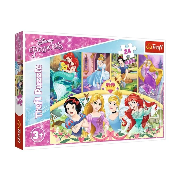 Puzzle-14294 Princess 24 Parça Maxi Çocuk Puzzle ürün görseli 1