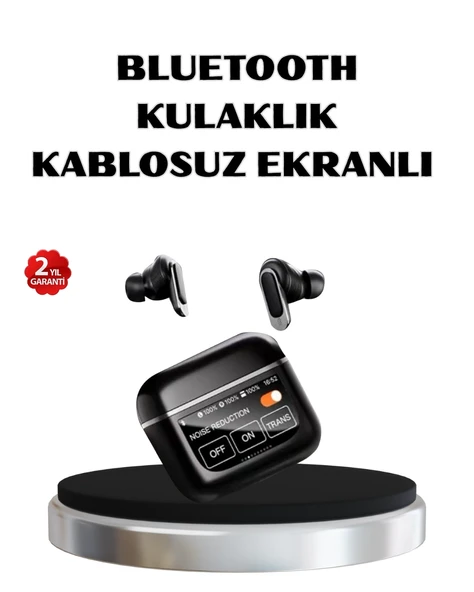 Anc Teknolojili Kablosuz Bluetooth Kulaklık – Dokunmatik, Dijital Göstergeli, Yüksek Ses Kalitesi ürün görseli 1