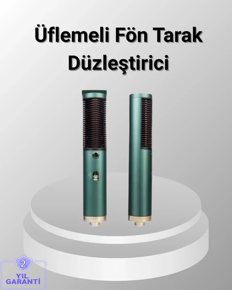 200°C Seramik Plakalı Saç Düzleştirici – Elektriklenme Önleyici İyon Teknolojisi ürün görseli 1