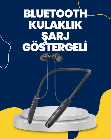Uzun Süreli Kullanım Boyun Askılı Kablosuz Kulaklık – Hızlı Şarj, Ergonomik Tasarım ürün görseli 1