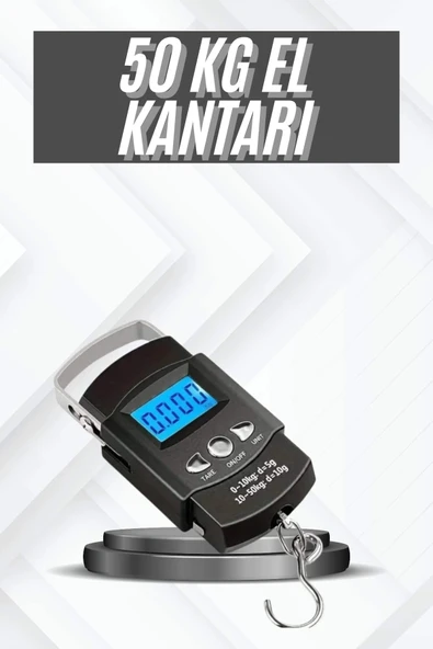 Profesyonel El Terazisi El Kantarı 50 Kg Dijital Göstergeli Tartı ürün görseli 1