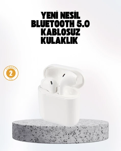 Hızlı Şarj Destekli 2. Nesil Bluetooth 5.0 Ergonomik Kulaklık ürün görseli 1
