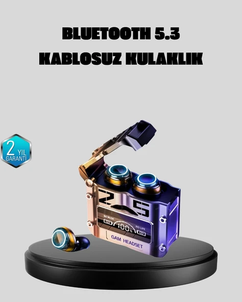 Bluetooth 5.3 Kablosuz Kulaklık – Hd Ses Kalitesi, Gürültü Engelleme ürün görseli 1