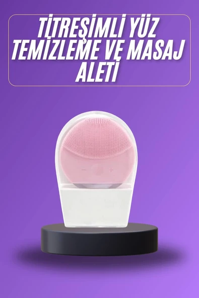 Titreşimli Yüz Masaj Aleti Titreşimli Makyaj Temizleme ürün görseli 1