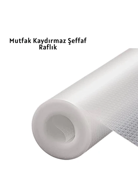 Kaydırmaz Şeffaf Raflık ürün görseli 1