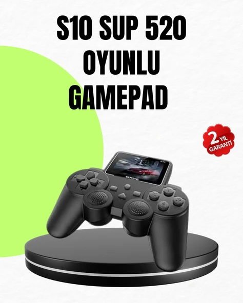 2025 S10 Gamepad 520 Oyunlu Hdmi Tv Bağlantılı A Kalite Atari ürün görseli 1