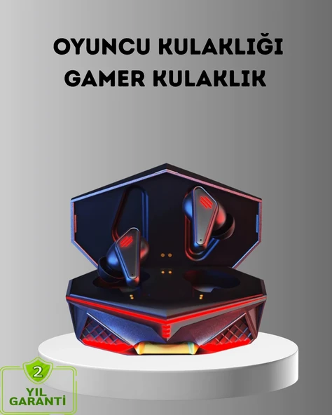 Gürültü Engelleme Özellikli Kablosuz Bluetooth Kulaklık Dokunmatik ürün görseli 1