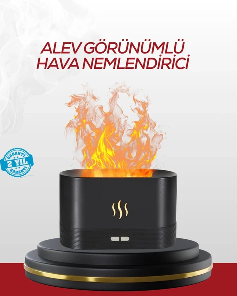 Led Işıklı Buhar Makinesi Efektli Kumandalı Oda Nemlendirici ürün görseli 1