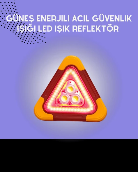 Usb Şarjlı Çok Modlu Acil Durum Feneri ürün görseli 1