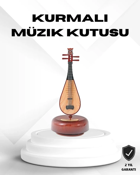 Figürlü Müzik Kutusu Zarif Melodili Dekoratif Model ürün görseli 1
