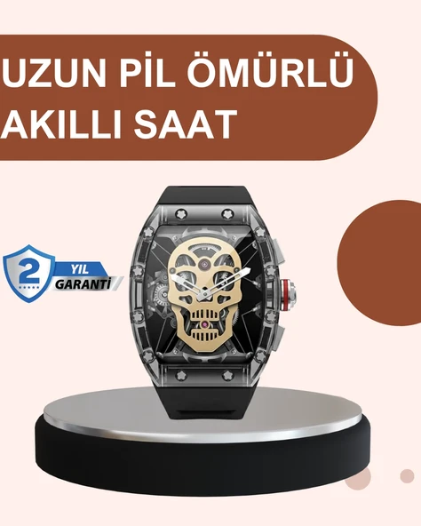 Uzun Pil Ömürlü Akıllı Saat Günlük Spor Kullanım ürün görseli 1
