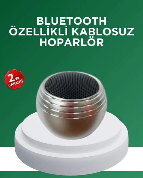 Mini Bluetooth Hoparlör Tws Özellikli Taşınabilir Güçlü Ses ürün görseli 1