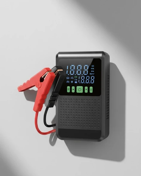 Taşınabilir Araç Akü Şarj 150 Psi Dijital Kompresör ürün görseli 1