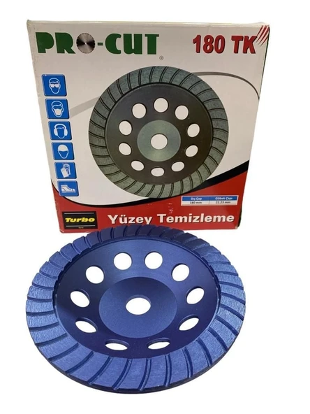Procut 51187 Turbo Serisi Yüzey Temizleme 180 Mm ürün görseli 1