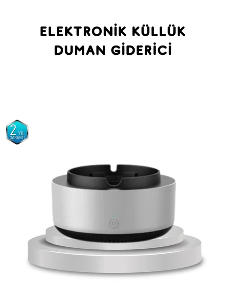 Dumanı Koku Hava Temizleyici Küllük – 2 Katmanlı Filtreli ürün görseli 1