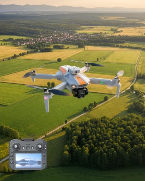 Uzun Menzilli Drone 1080P Gps Full Hd Kameralı ürün görseli 1