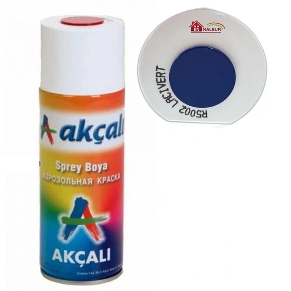 Akçalı Sprey Boya 400 Ml 5002 Lacivert ürün görseli 1