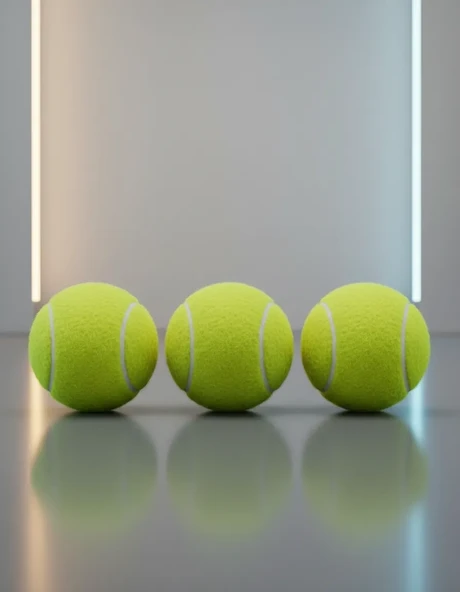 3’Lü Tenis Topu Seti Dayanıklı Yüksek Zıplama Topları ürün görseli 1