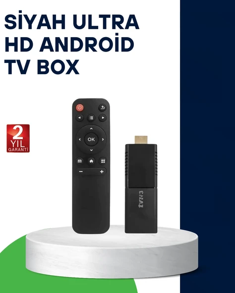 4K Hd Android Tv Stick – Tak Çalıştır Akıllı Tv ürün görseli 1