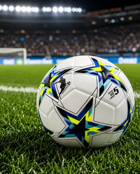 Antrenman Maç İçin Futbol Topu Kaymaz Yüzeyli Dengeli Sekme Yapısı ürün görseli 1