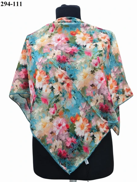 Shawl Secret Soft Pamuk Eşarp 294-111 - Resim 2