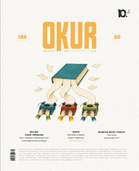Okur Kitap Dergisi 50.Sayı Temmuz-Ağustos 2026 ürün görseli 1