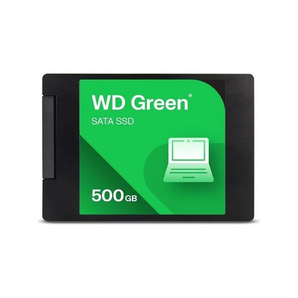 Western Digital 500GB Green 545-465MB-S Sata 3.0 WDS500G5G0A Ssd Harddisk ürün görseli 1