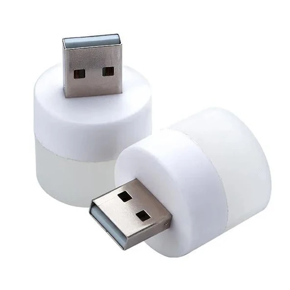Powermaster PM-20919 Powerbank İçin Taşınabilir USB Beyaz Led Gece Lambası ürün görseli 1