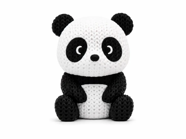 Sevimli Panda Dekoratif Figür | Sert Plastik | Mini Panda Masaüstü Süsü | Ev ve Ofis Dekoru | ürün görseli 1