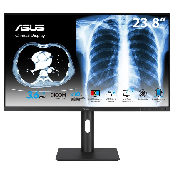 ASUS MH2441A 23.8" 60Hz 5ms HDMI DP USB-C Pivot IPS Klinik Monitör ürün görseli 1