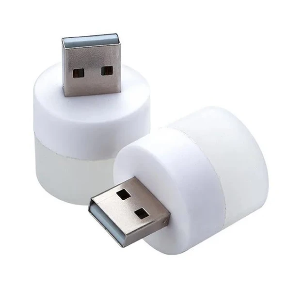 Powermaster PM-20919 Powerbank İçin Taşınabilir USB Beyaz Led Gece Lambası ürün görseli 1